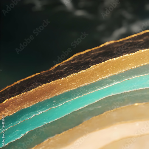 Abstract Background Shows L...