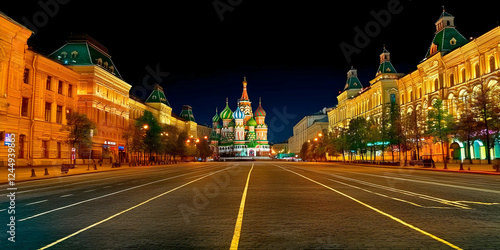 Colorful Cathedral Stands M...