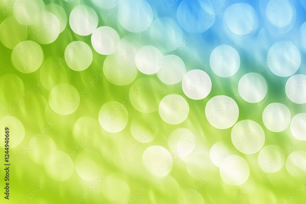 Colorful bokeh lights in green and blue background Colorful bokeh lights in green and blue background