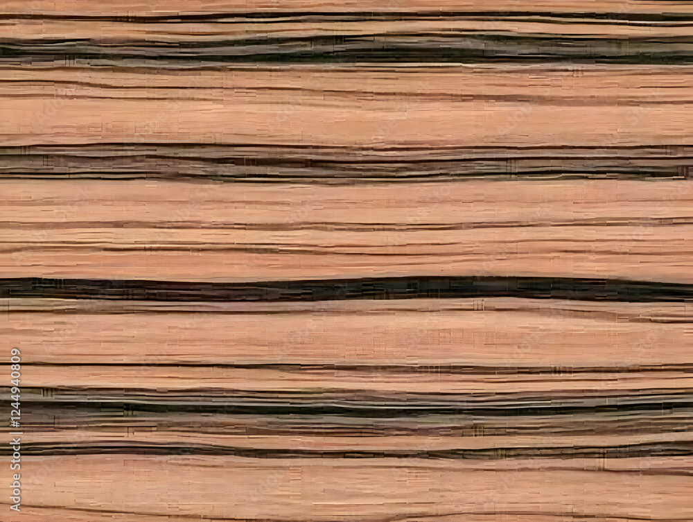 Abstract Wood Texture Background Shows Natural Grain Pattern with Warm Brown Hues and Darker Stripes Abstract Wood Texture Background Shows Natural Grain Pattern with Warm Brown Hues and Darker Stripes