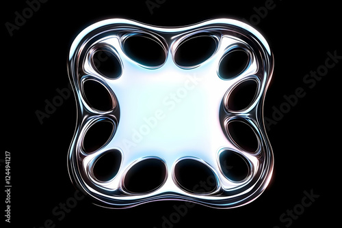 Abstract Metallic Structure...