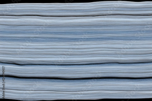 Abstract Blue and White Wav...