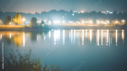 Blurred Night Cityscape Ref...