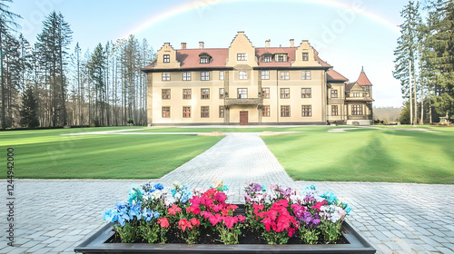 Majestic Castle Stands Prou...