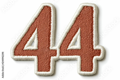Embroidered Number 44 Patch...