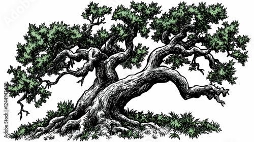 Majestic Old Tree Stands Ta...