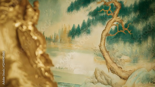 Serene Landscape Painting w...