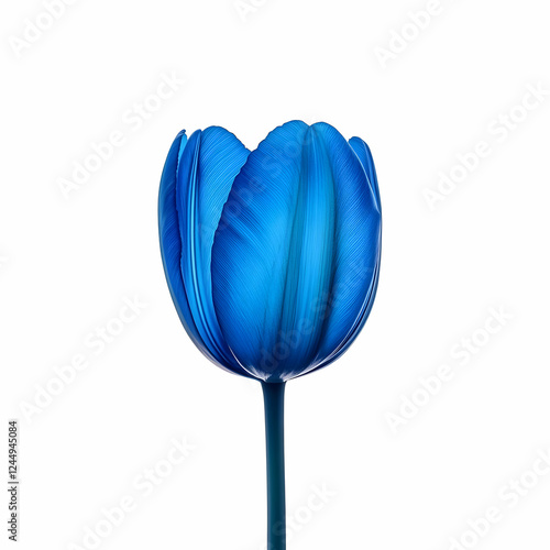 Vibrant Blue Tulip Stands T...