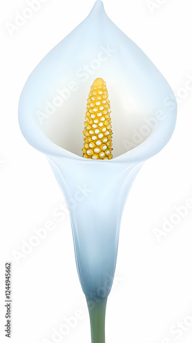 Elegant White Calla Lily Bl...