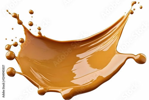 Dynamic Caramel Splash Crea...