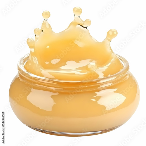 Creamy Custard Splashing Dy...
