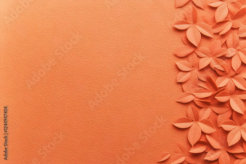 Orange Textured Background ...