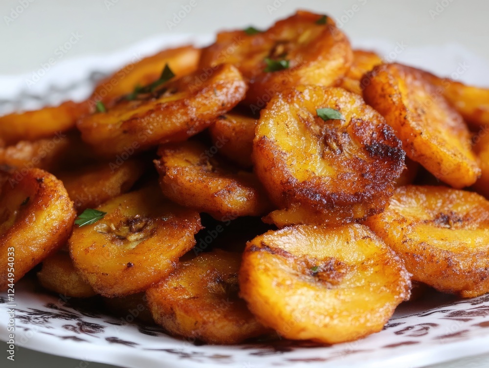 Golden Fried Plantains: A Sweet and Savory Caribbean Delicacy Golden Fried Plantains: A Sweet and Savory Caribbean Delicacy