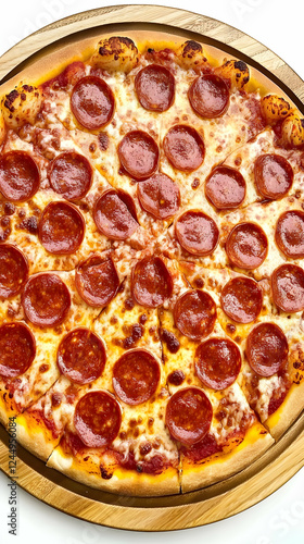 Delicious Pepperoni Pizza S...