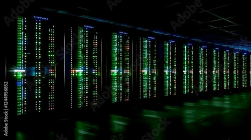 Server Room Lights Up with ...