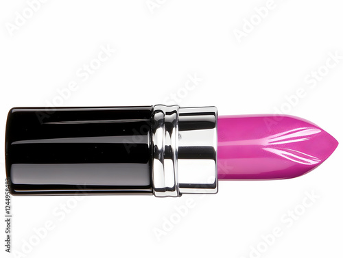 Pink Lipstick in Black and ...