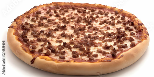 Delicious Pizza with Sausag...