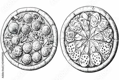 Two Delicious Pizzas Showca...