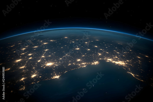 Earth's City Lights Shine B...