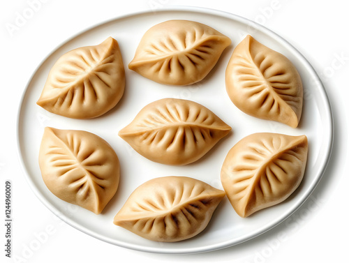 Seven Steamed Dumplings Arr...