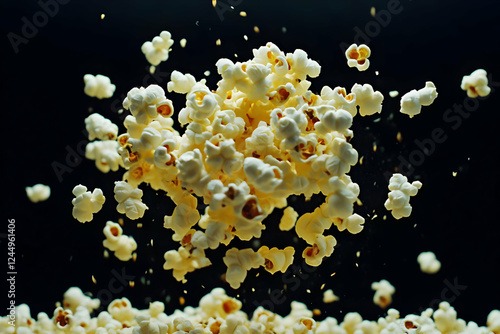 Popcorn Explodes and Flies ...