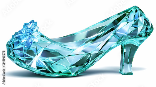 Elegant Crystal High Heel S...