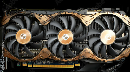 Close-up of a Graphics Card...