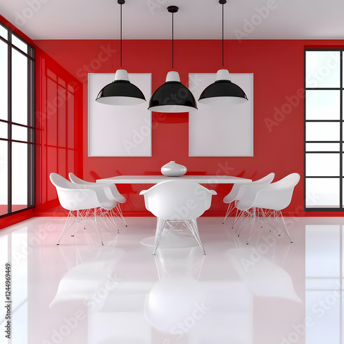 Modern Dining Room Interior...