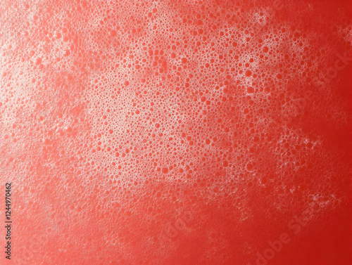 Close-Up of White Foam Bubb...