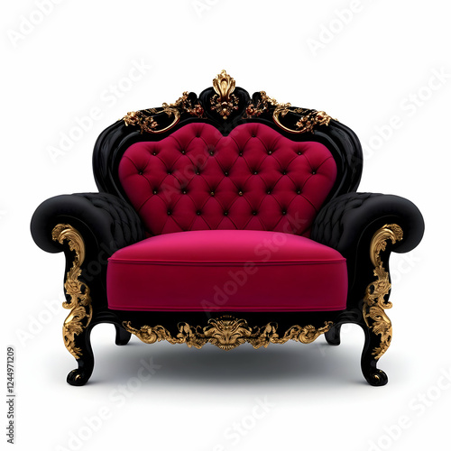 Luxury Baroque Armchair wit...