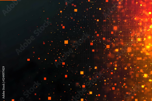 Abstract Background Shows G...