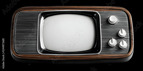 Vintage Television Set Disp...