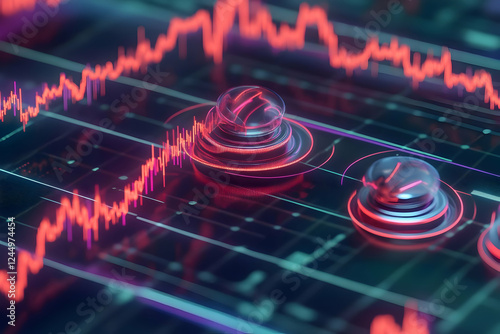 Futuristic Control Panel Di...