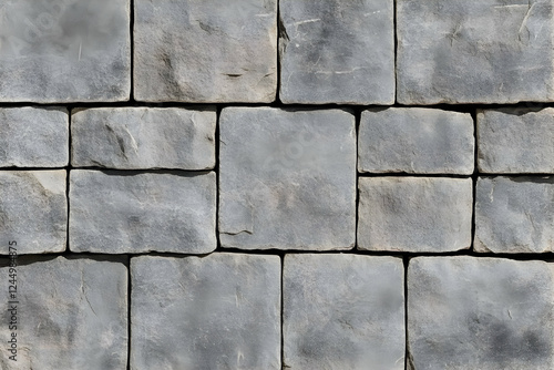 Gray Stone Wall Creates a R...