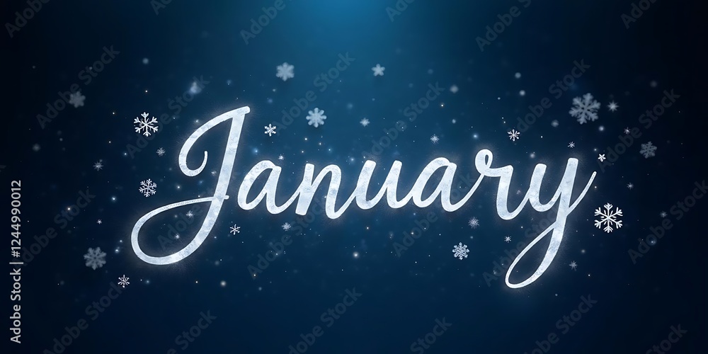 Sparkling January: A Festive Winter Greeting Sparkling January: A Festive Winter Greeting