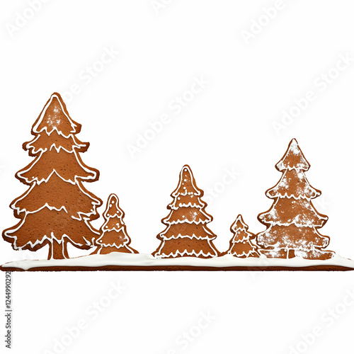 Gingerbread Christmas Trees...