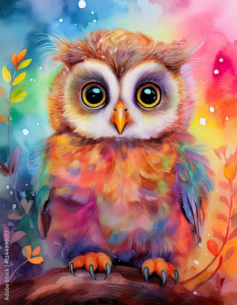 Bunte Eule Bunte Eule