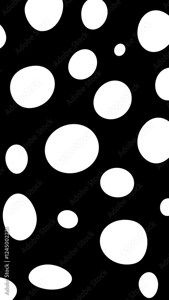 Wallpaper of a white object like slime (black background) Wallpaper of a white object like slime (black background)