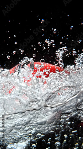 Red Sphere Creates Dynamic ...