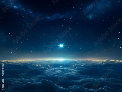 Bright Star Shines Over a S...
