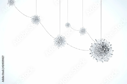 Abstract 3D Rendered Sphere...