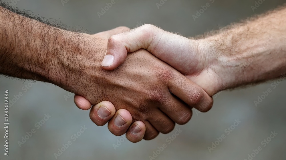 Close-up of Hands Shaking in a Gesture of Agreement and Unity Outdoors on a Blurred Background Close-up of Hands Shaking in a Gesture of Agreement and Unity Outdoors on a Blurred Background