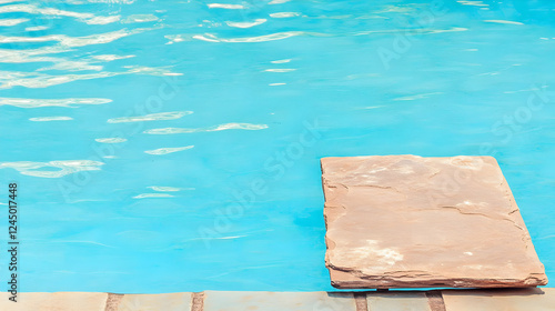 Stone Diving Board Extends ...