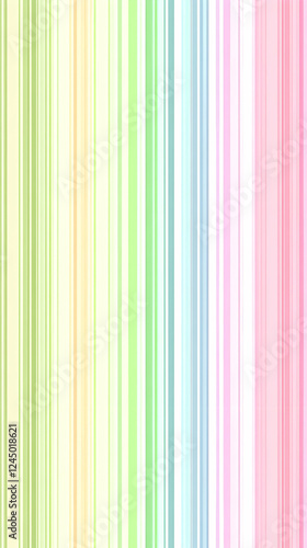 Pastel Colored Vertical Str...