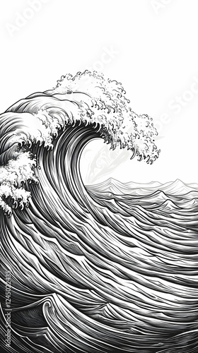 Dramatic Ocean Wave Crashes...