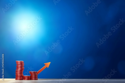Stacks of Coins Grow Steadi...