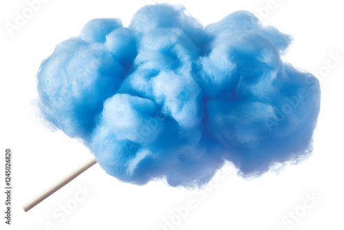 Blue Cotton Candy on a Stic...