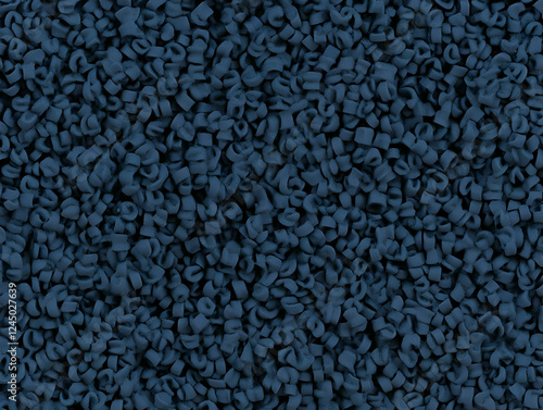 Dark Blue Abstract 3D Shape...