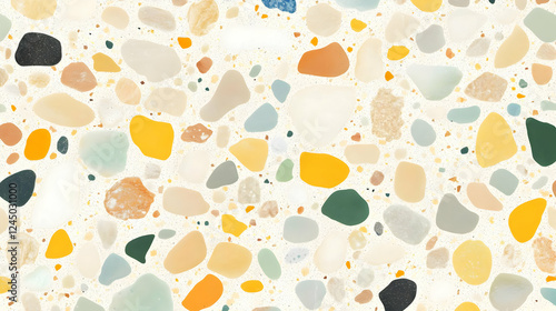 Terrazzo Seamless Pattern w...