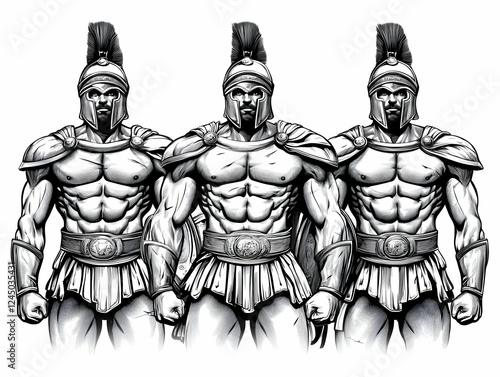 Three Powerful Warriors Sta...